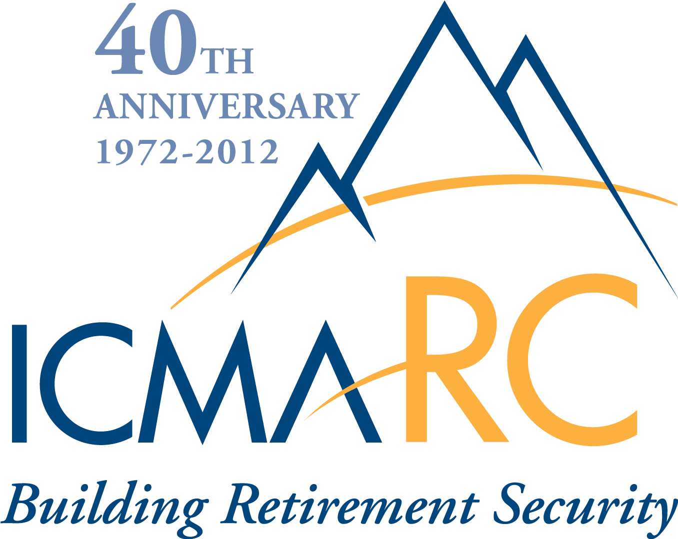 I C M A R C40th Anniversary Logo PNG