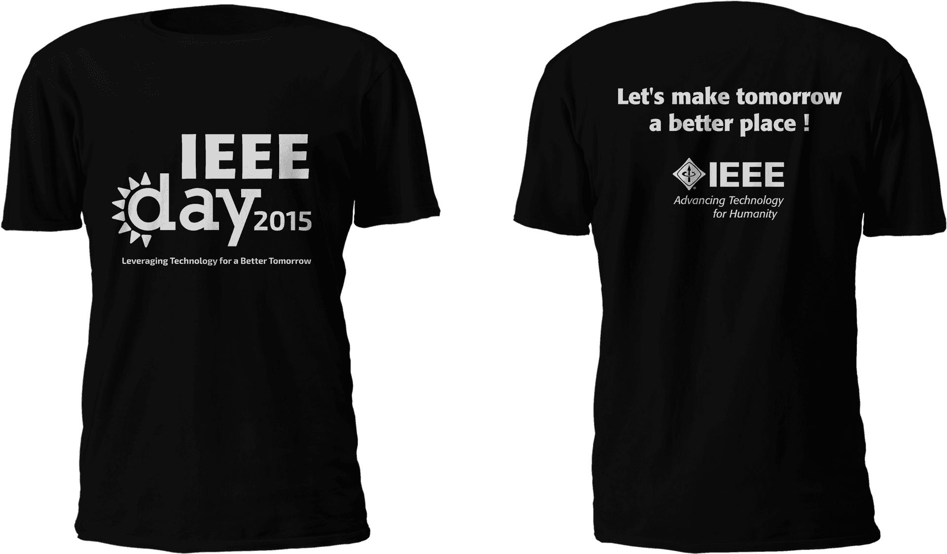 I E E E Day2015 T Shirt Design PNG