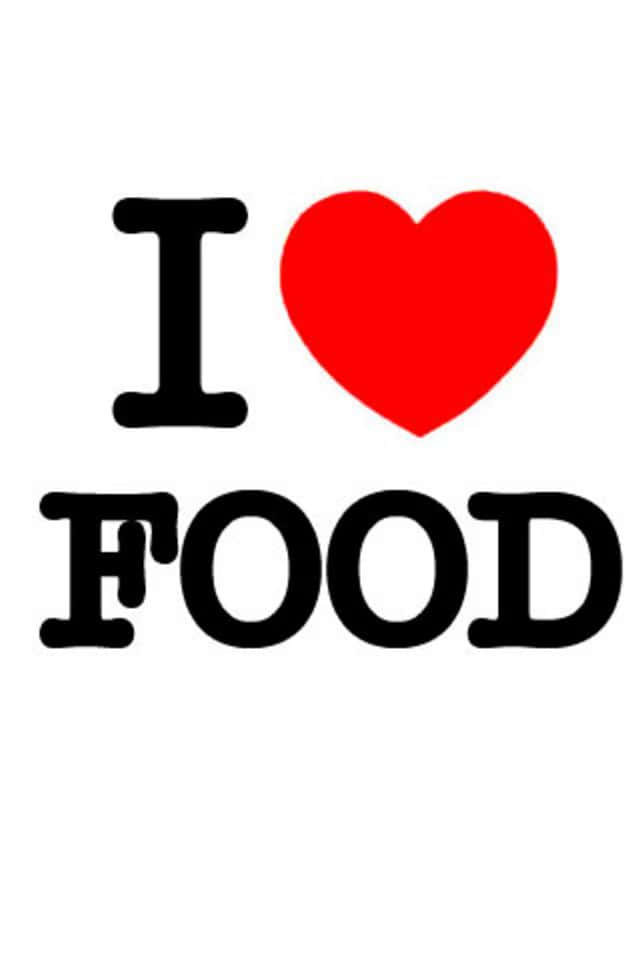 Express Love for Food - I Heart Pfp Food Image Wallpaper