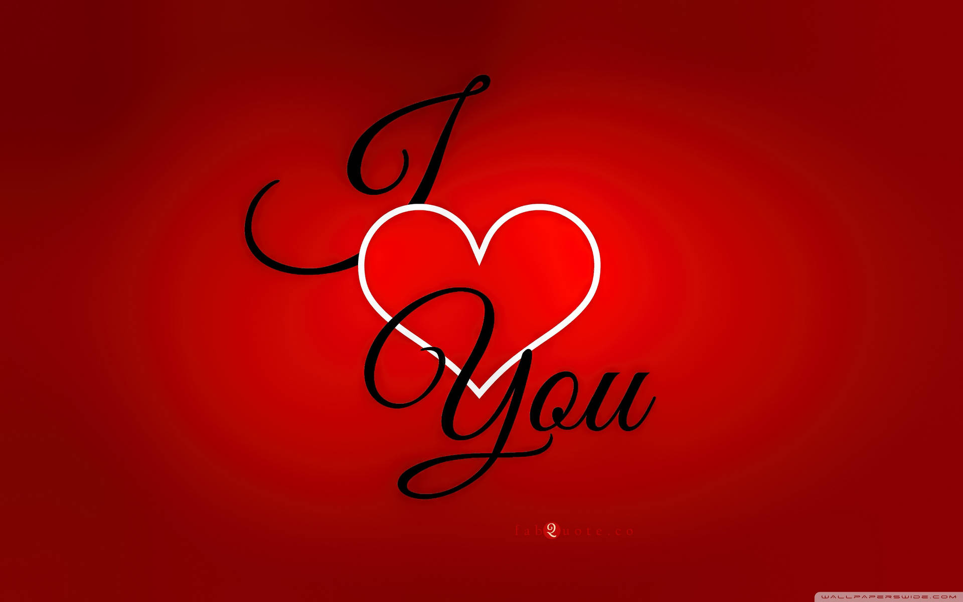 I Heart You Valentine's Day Wallpaper