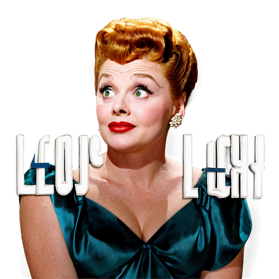 I Love Lucy Classic Show Png Fci PNG