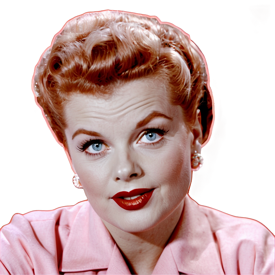 I Love Lucy Retro Tv Icon Png Bqx PNG