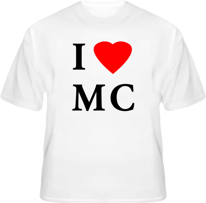 I Love Minecraft T Shirt Design PNG
