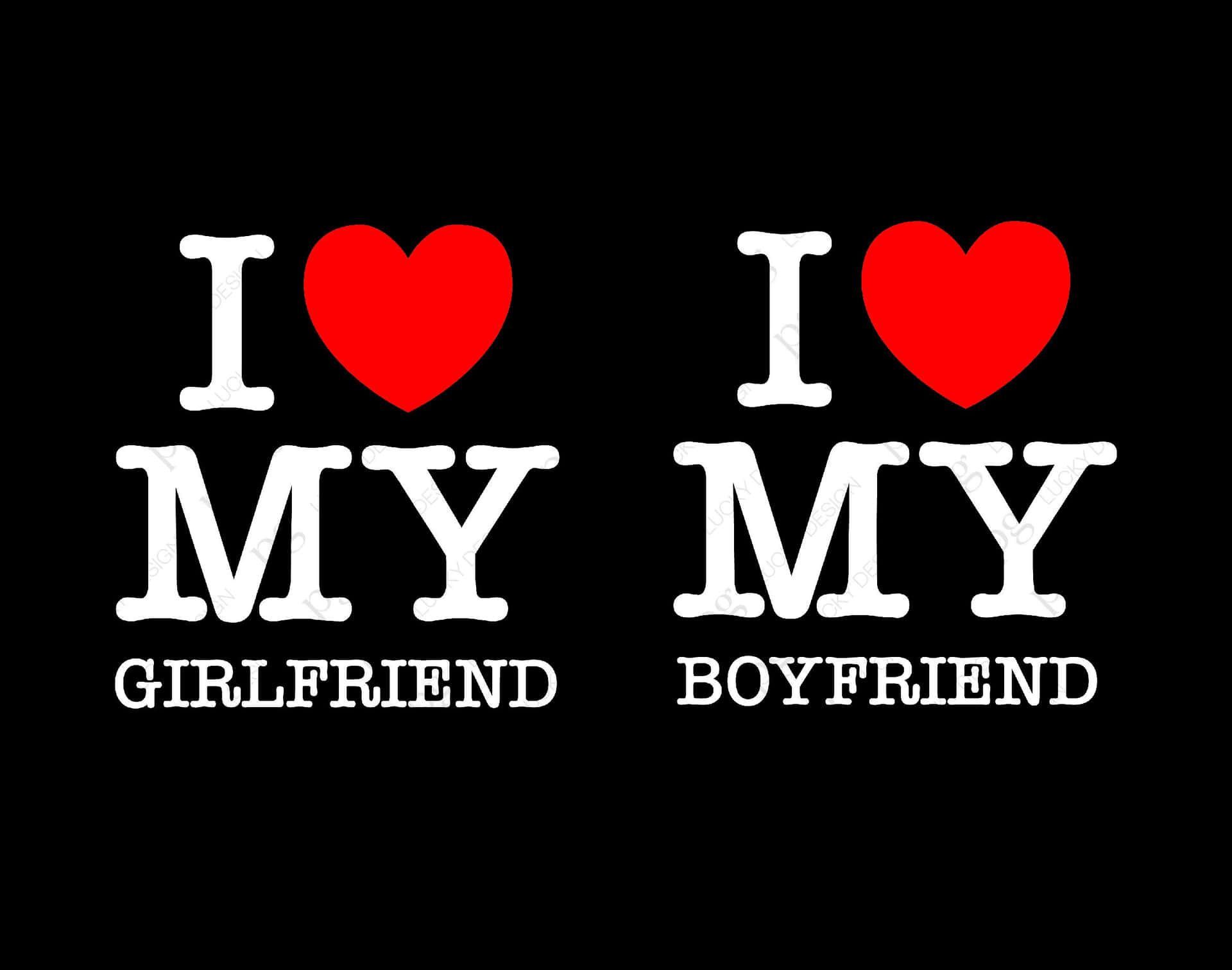 I Love My Girlfriend/Boyfriend Pfp Wallpaper