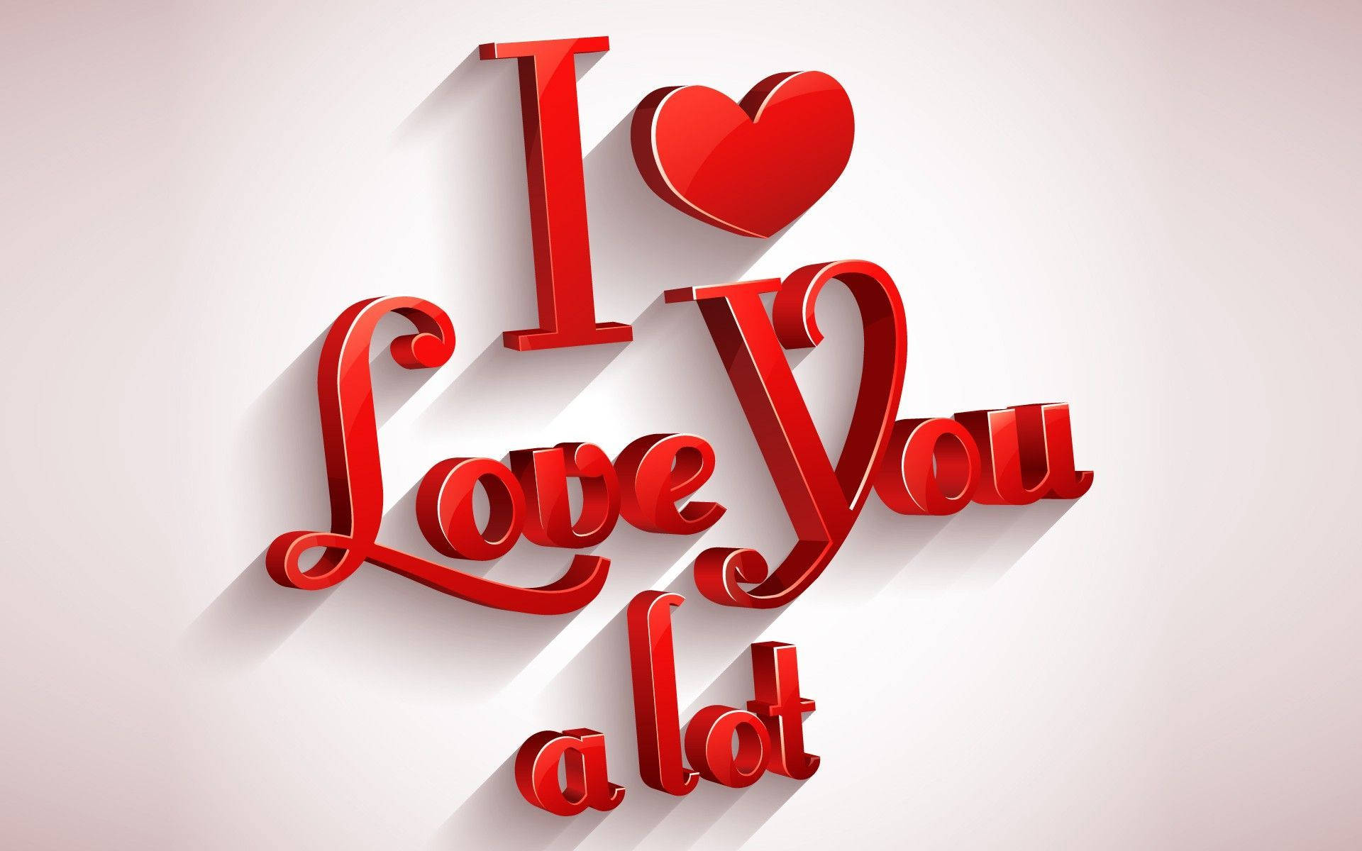 I Love You Aesthetic 3d Message