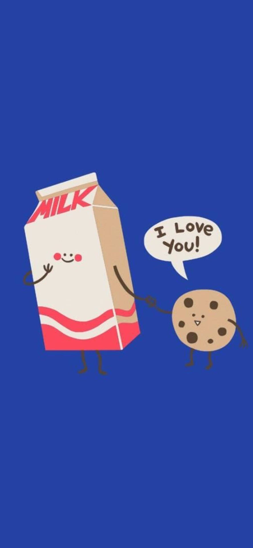 I Love You Cookie Iphone Wallpaper