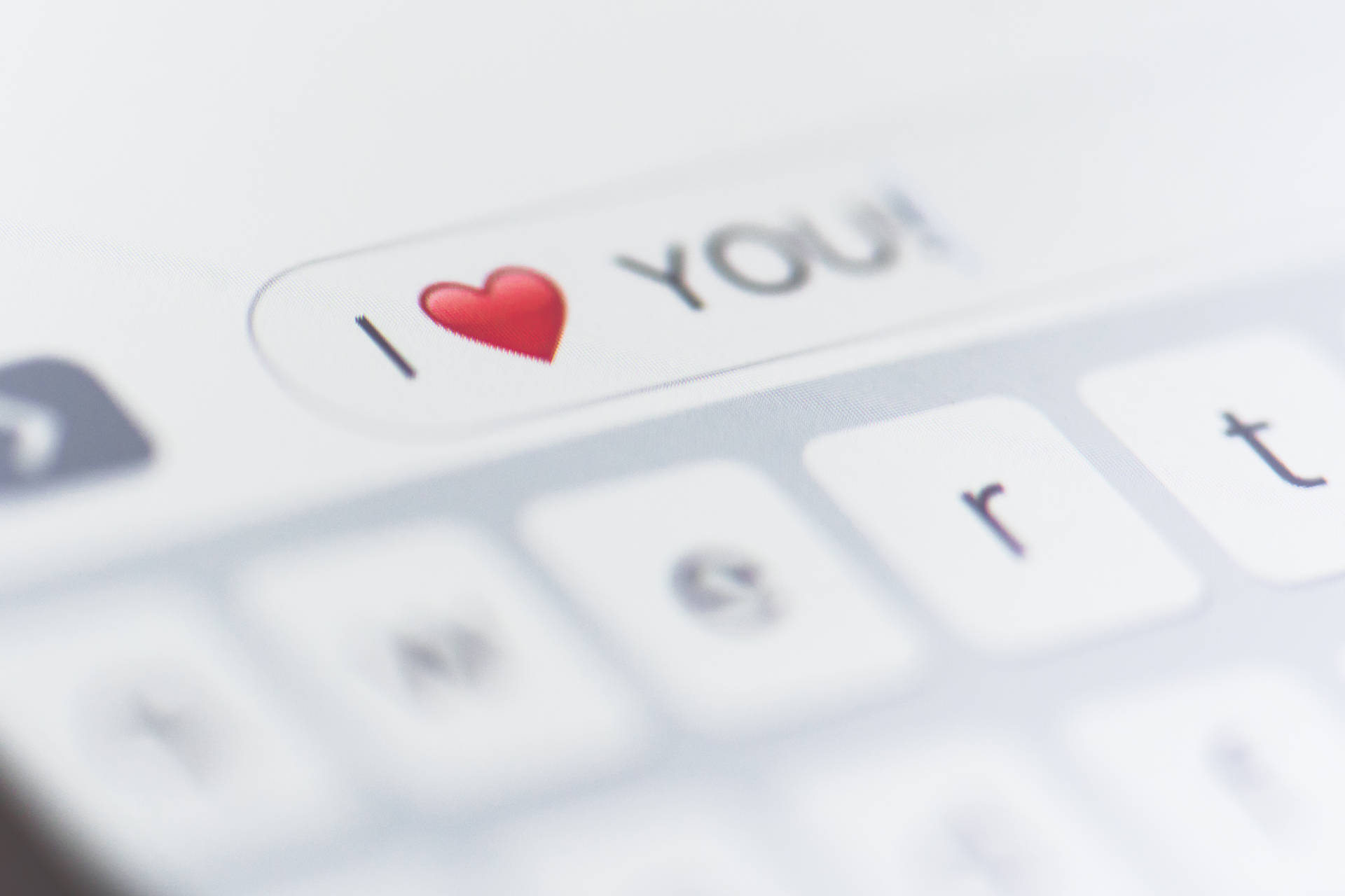 I Love You So Much Text Message