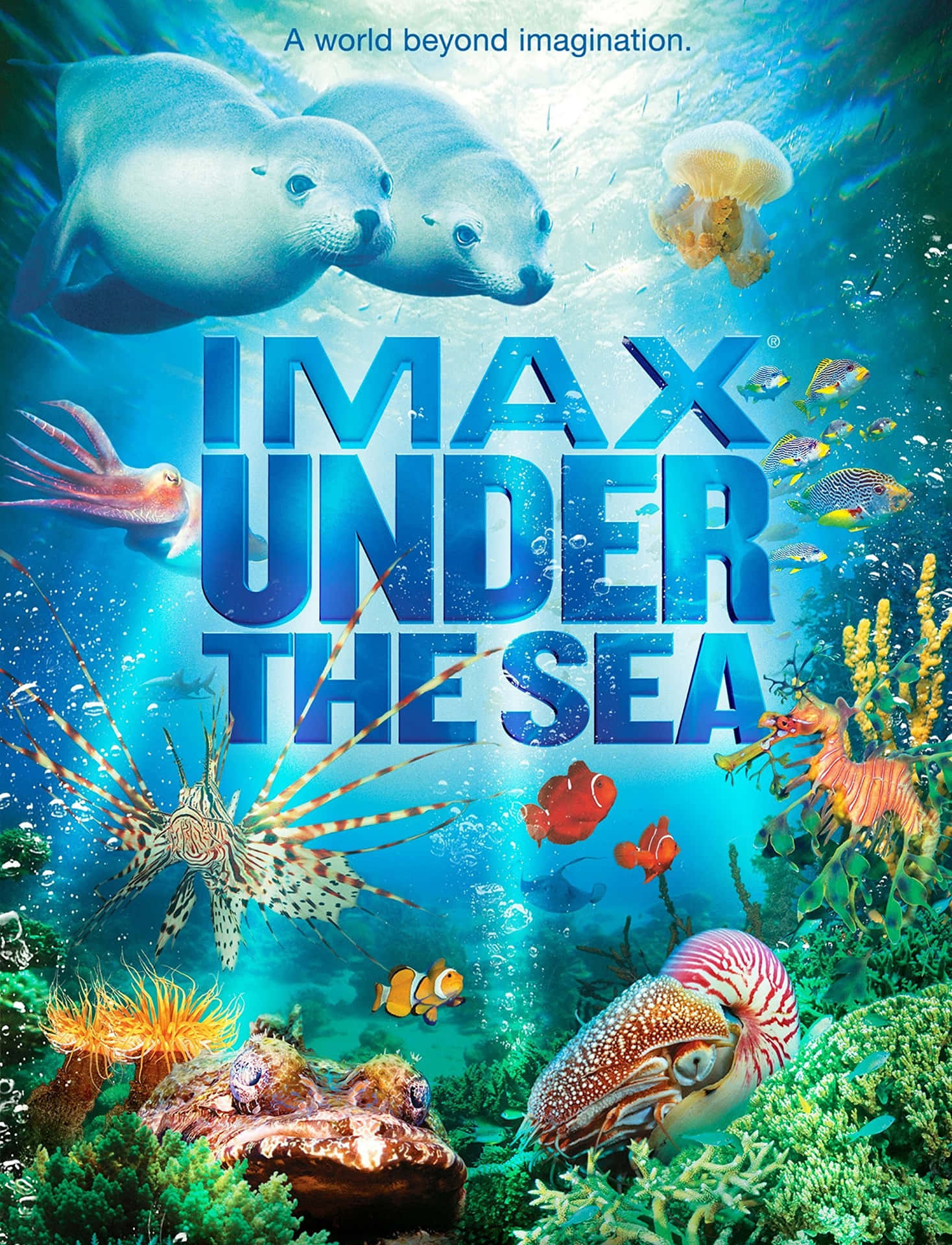 I M A X Under The Sea Poster Wallpaper