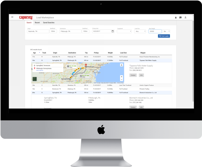 I Mac Displaying Load Marketplace Website PNG