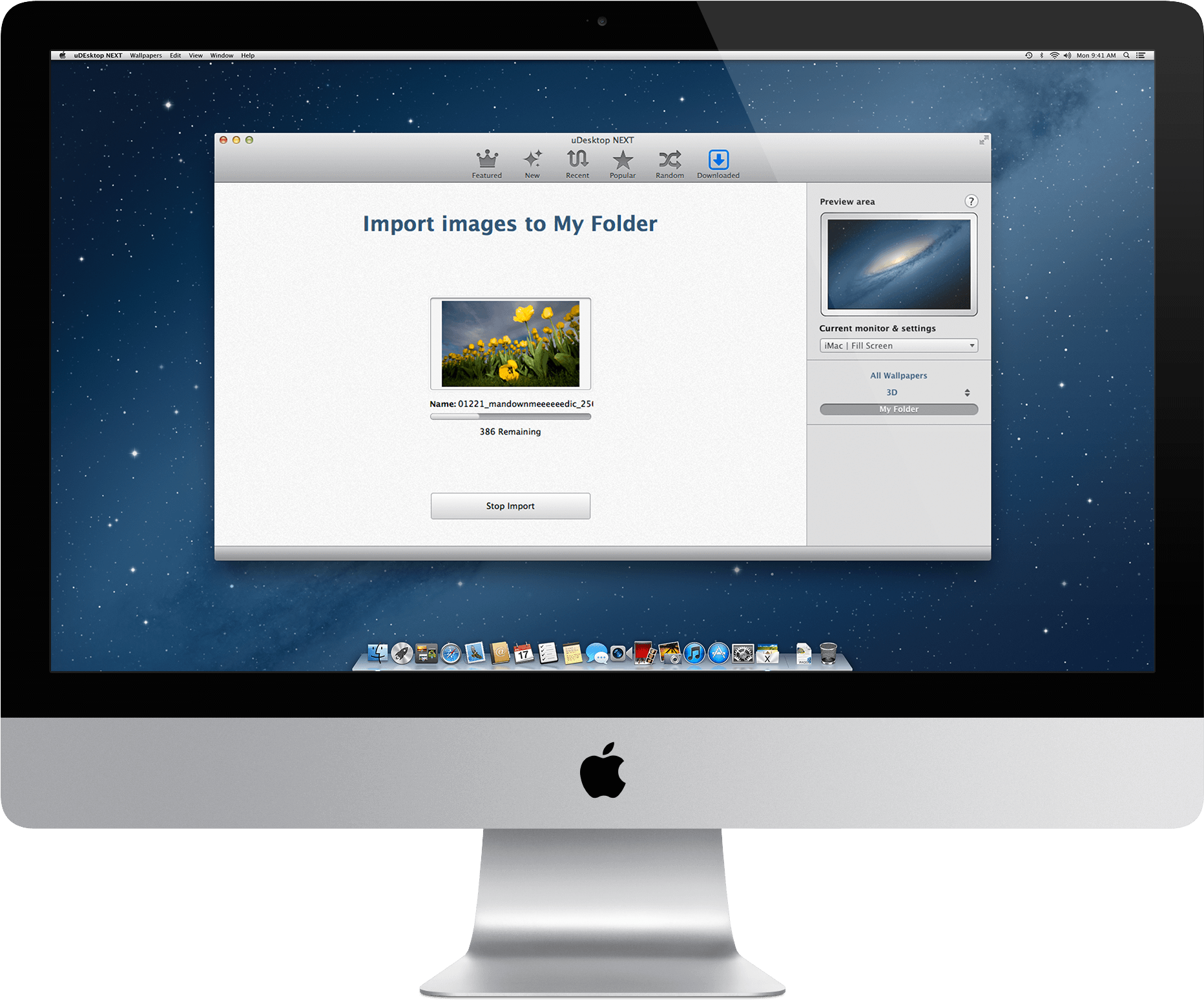 I Mac Image Import Process PNG