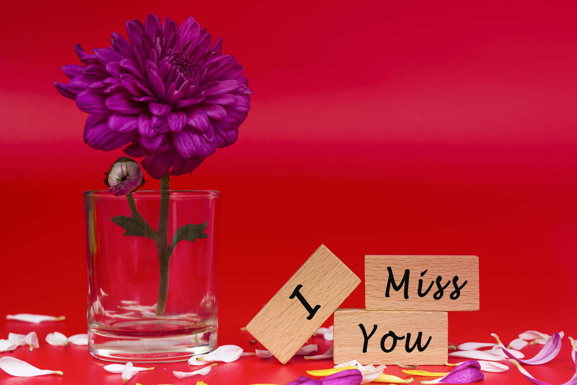I Miss You - Emotive Heart Background