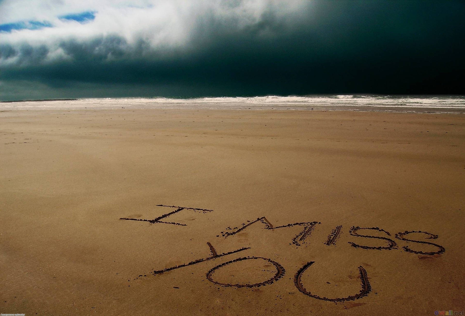 I Miss You On Sand
