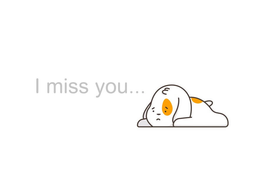 I Miss You Sad Dog