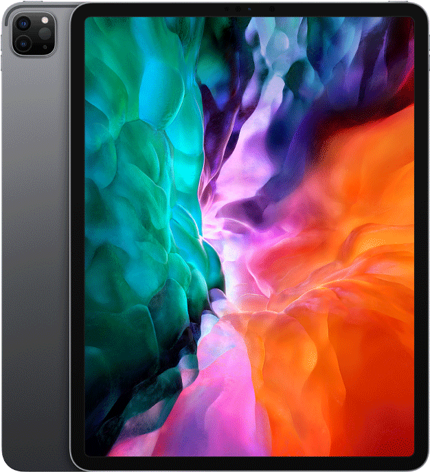 I Pad Pro Colorful Display Wallpaper PNG