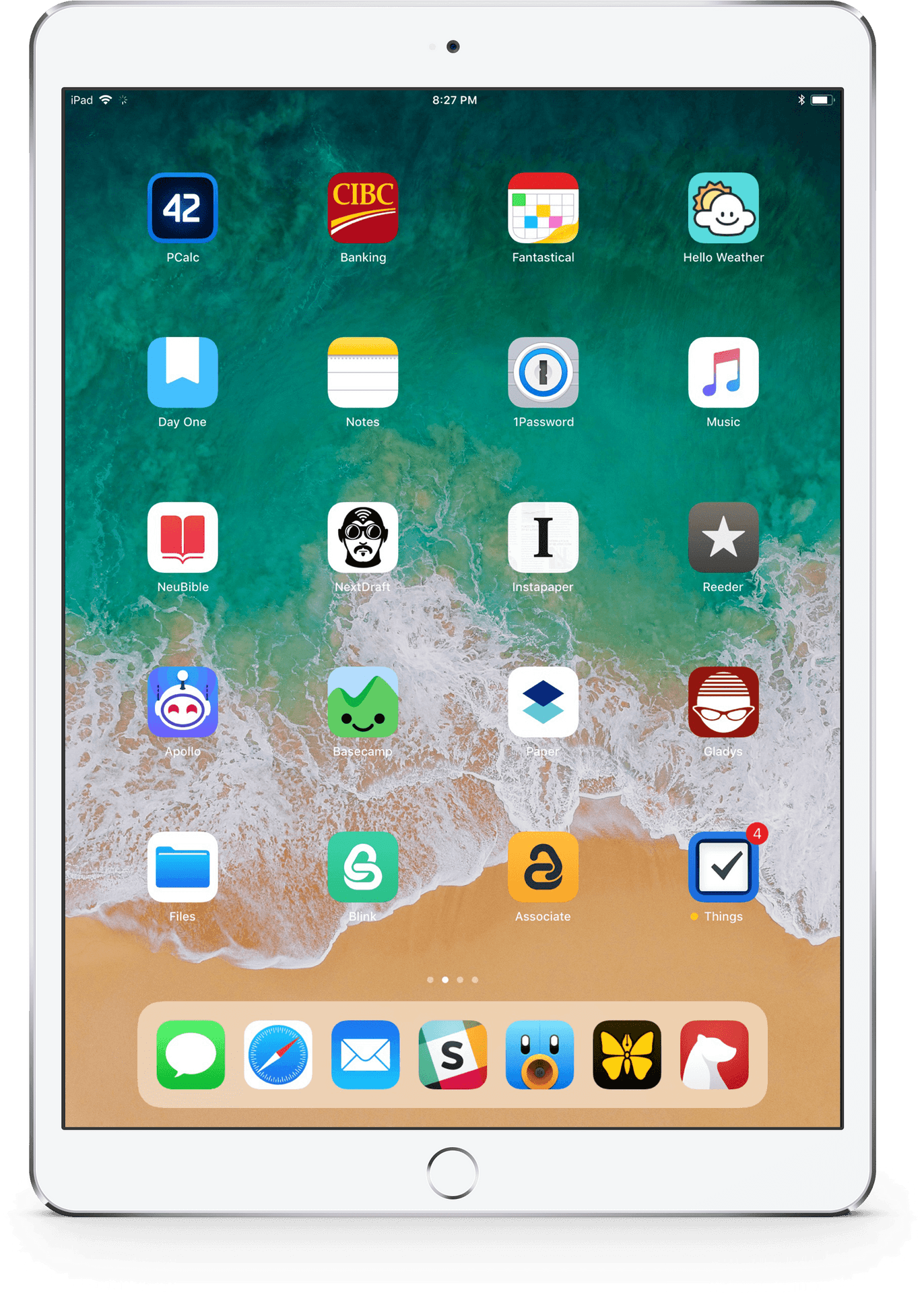 I Pad Pro Home Screen Display PNG