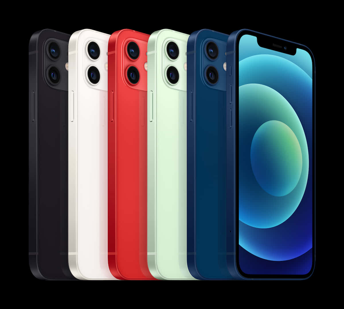 I Phone12 Color Options PNG