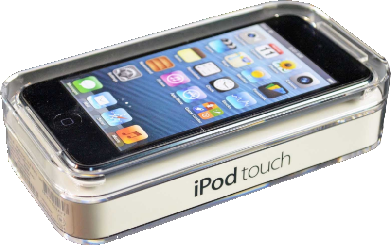 I Pod Touch Transparent Packaging PNG