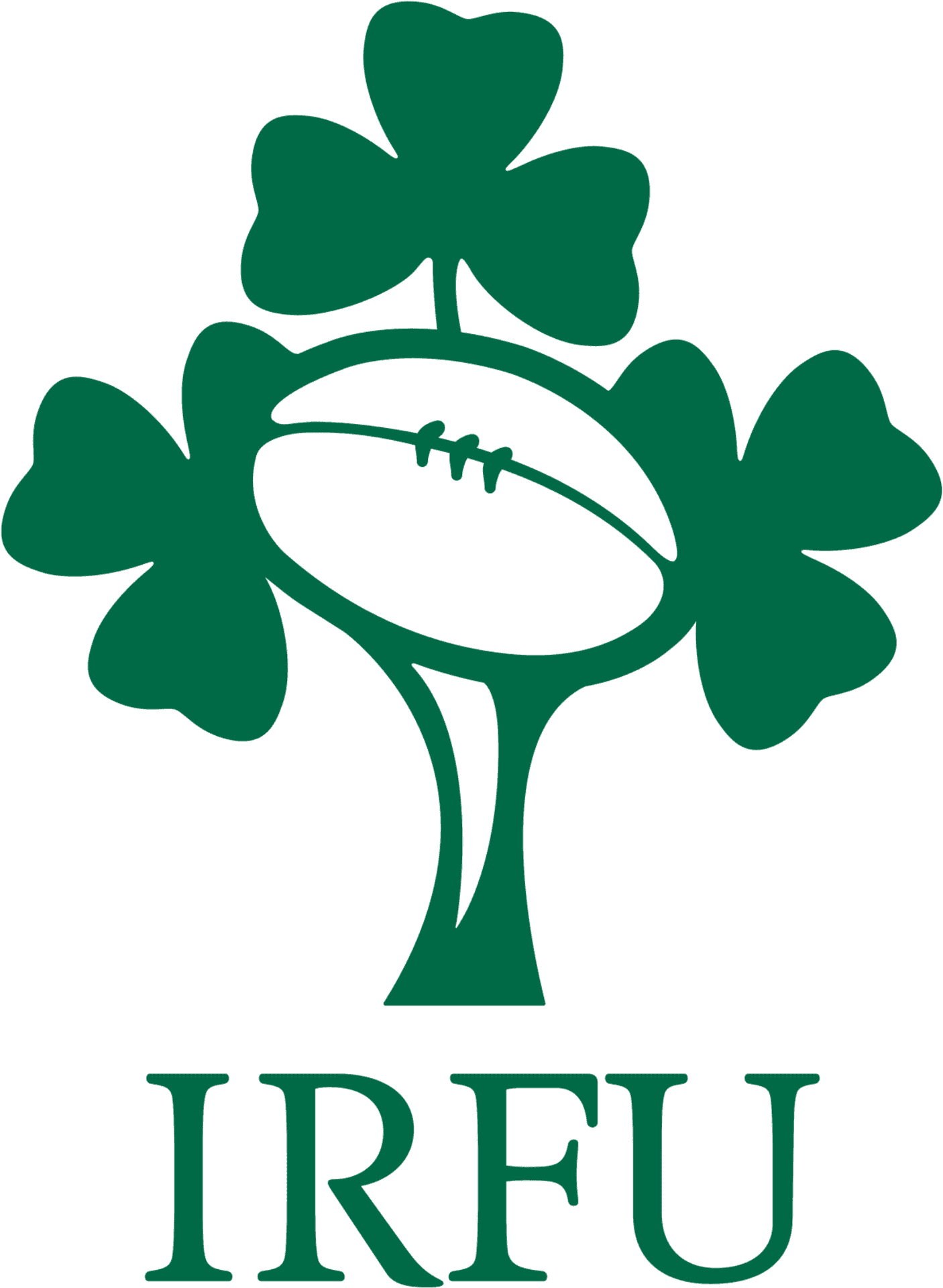 I R F U Logo Rugby Ireland PNG