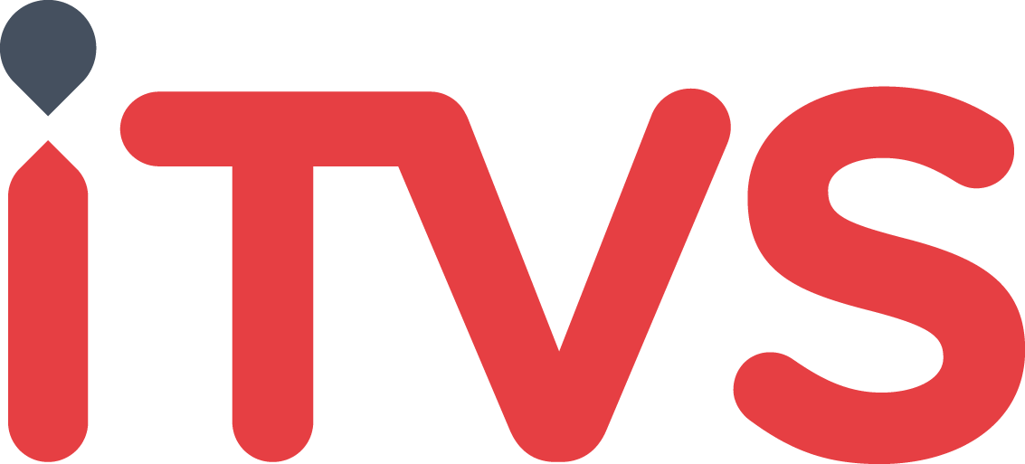 I T V S Logo Redand Blue PNG
