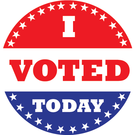 I Voted Today Sticker PNG