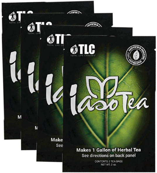 Iaso Tea Herbal Tea Packets PNG