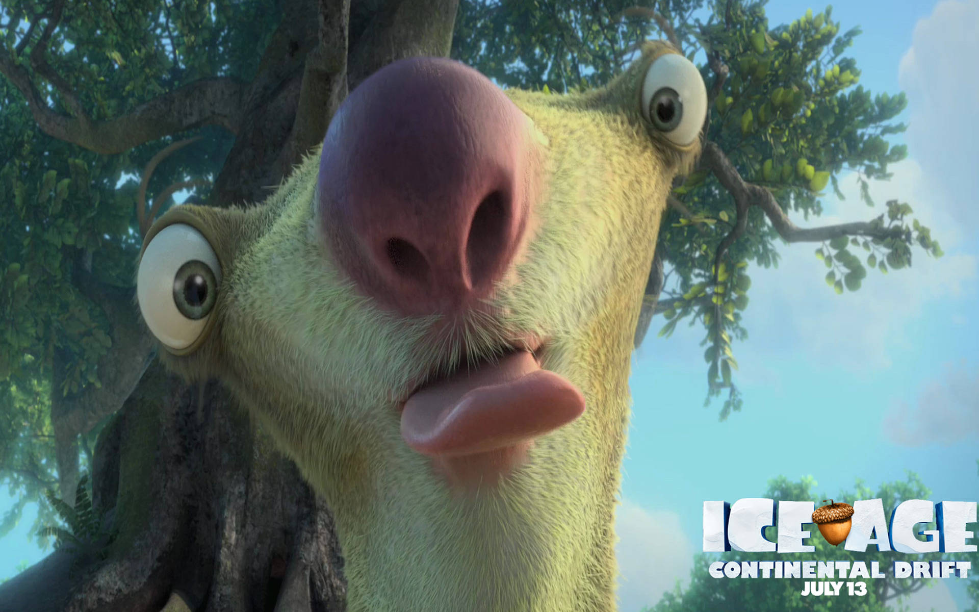 Ice Age Continental Bleh Sid Wallpaper