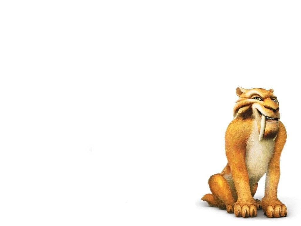 Ice Age Movie Character Diego Wallpaper