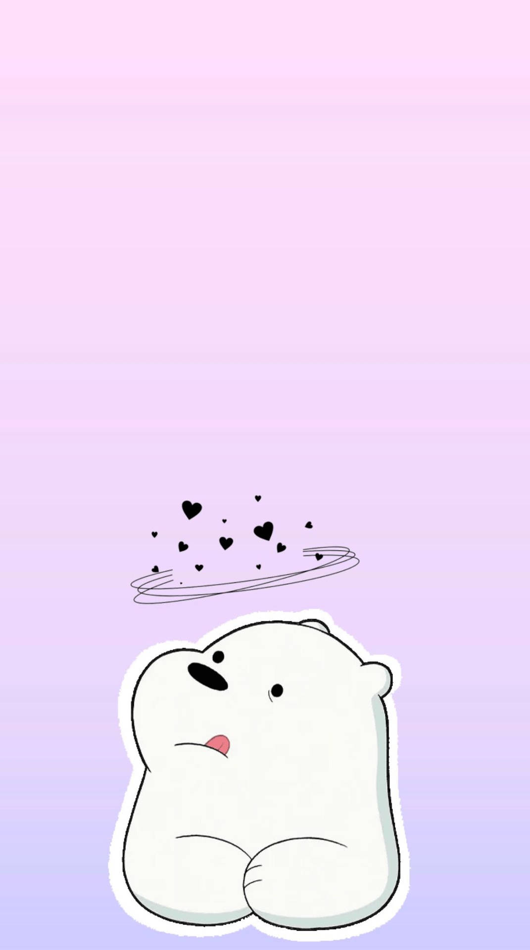 Ice Bear Cartoon Iphone Background
