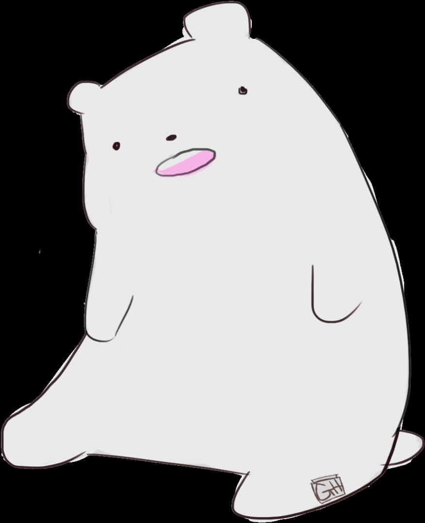 Ice Bear We Bare Bears Cartoon PNG