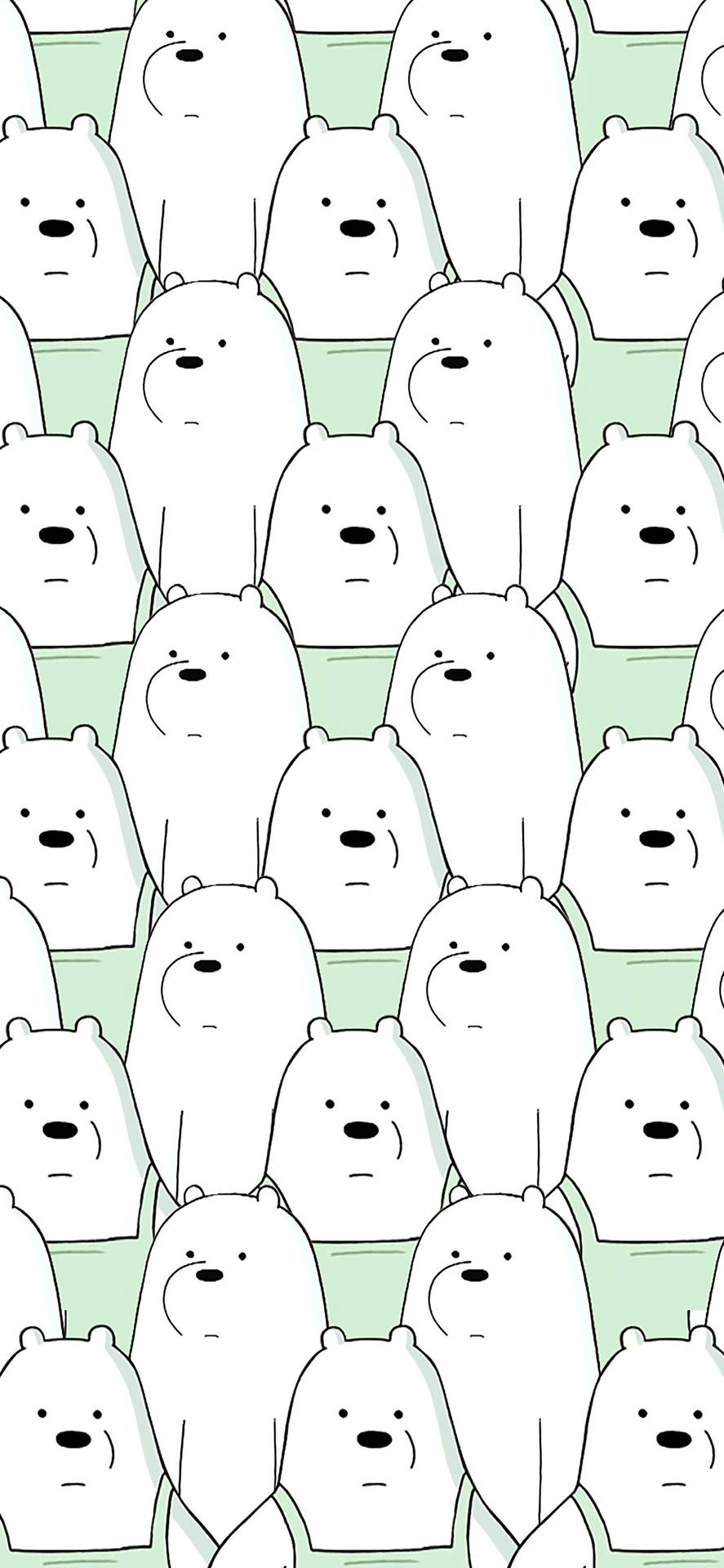 Ice Bear We Bare Bears Collage Background