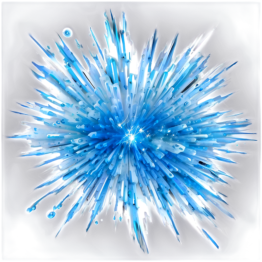 Ice Blast Effect Png 8 PNG