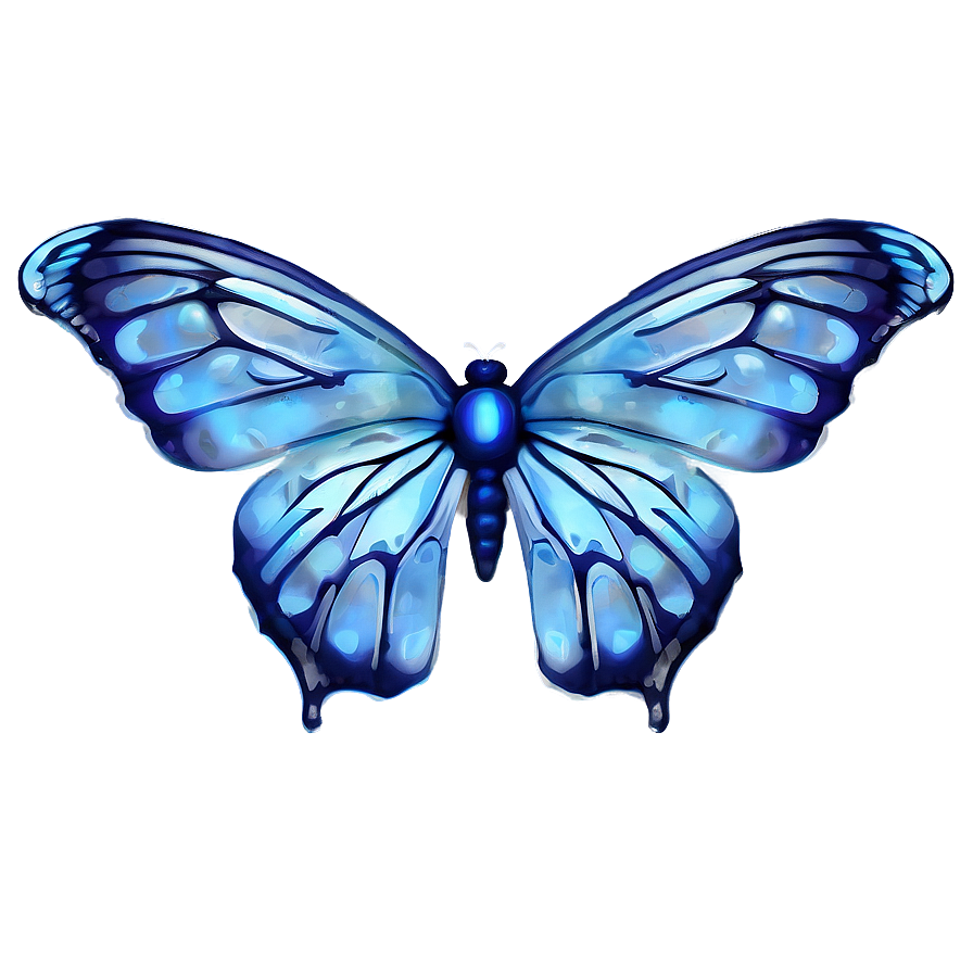 Ice Butterfly Frost Png Dye78 PNG