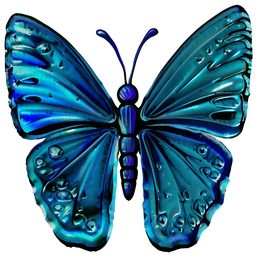 Ice Butterfly Frost Png Khg48 PNG