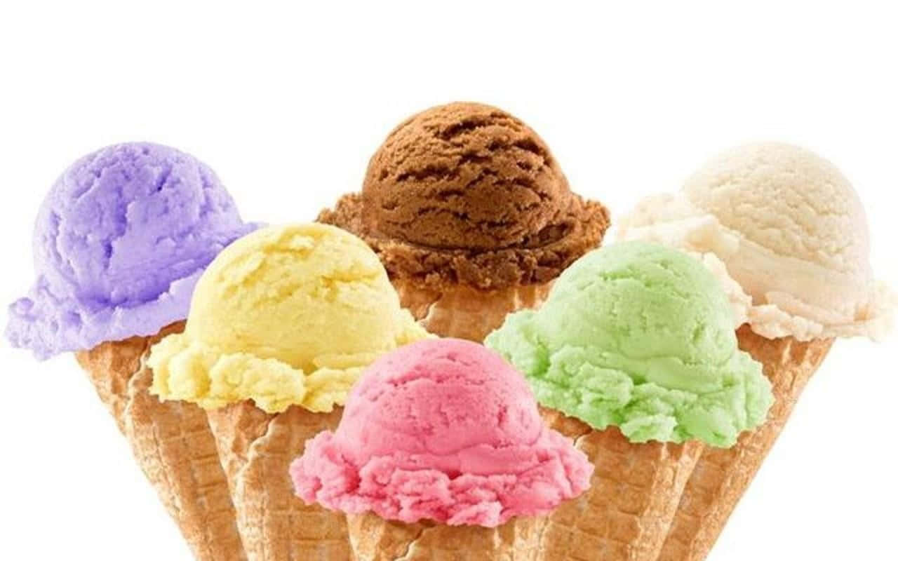 Enjoy your day with a scoop of homemade ice cream!