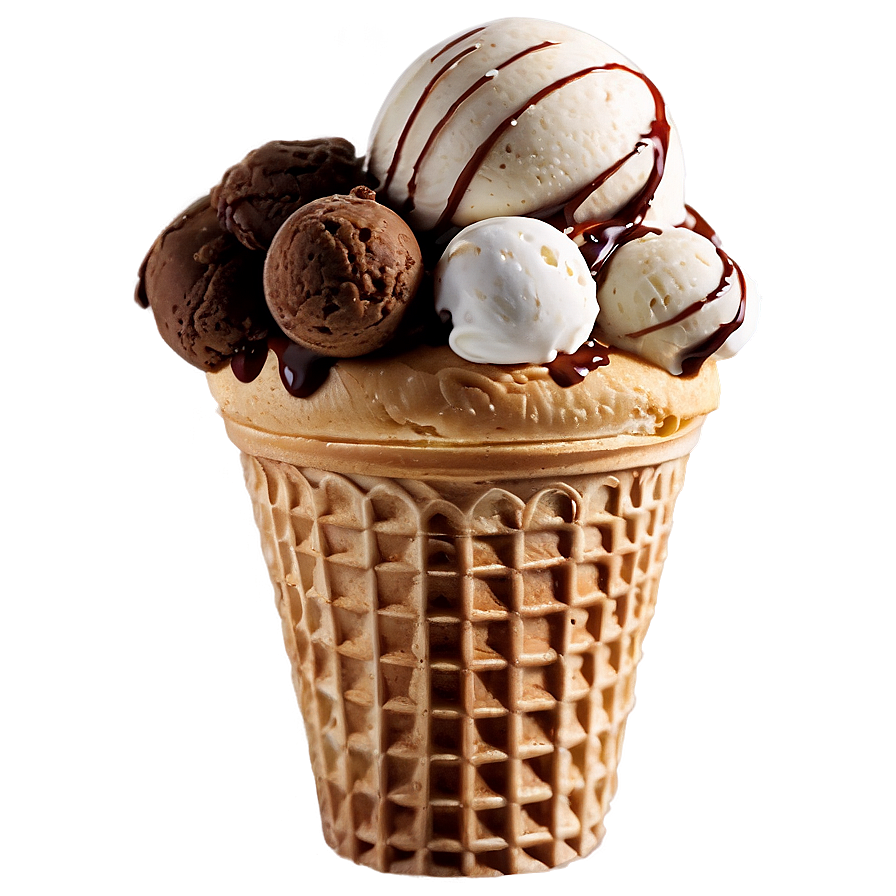 Ice Cream Cone Png Iid PNG