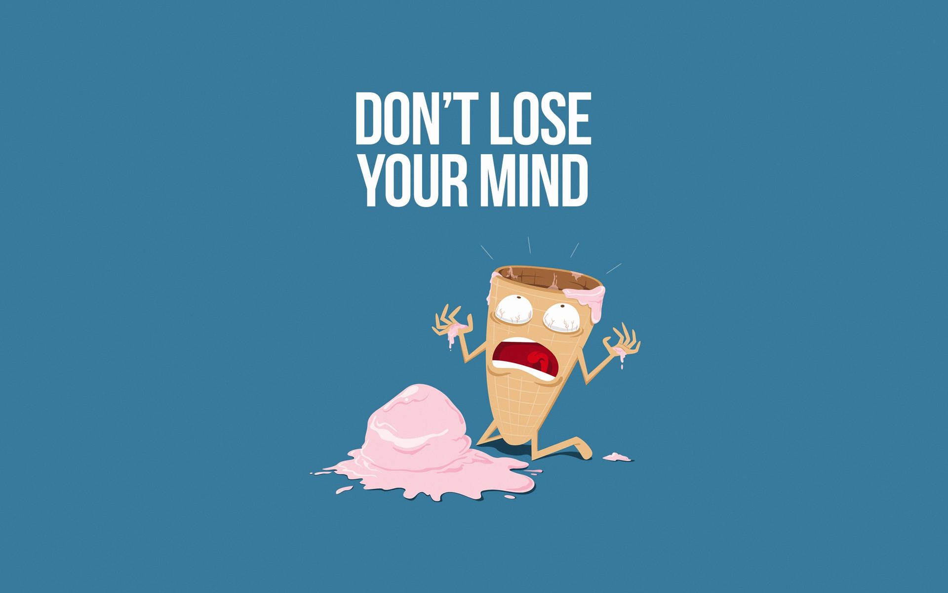 Ice Cream Humor Wallpaper