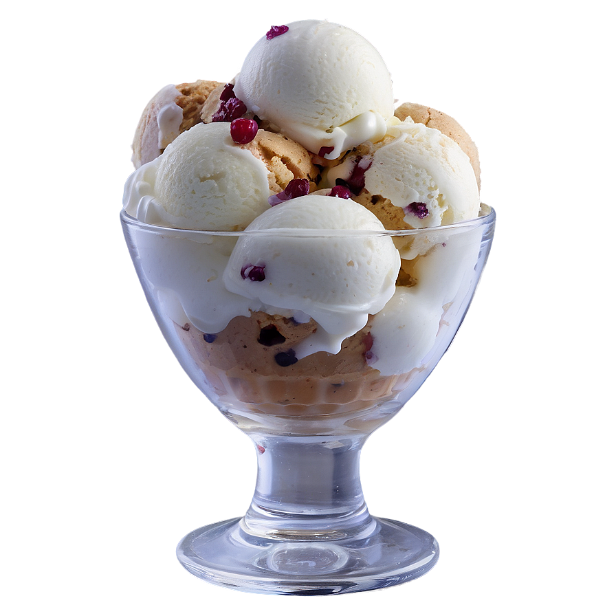 Ice Cream In Glass Png 05032024 PNG