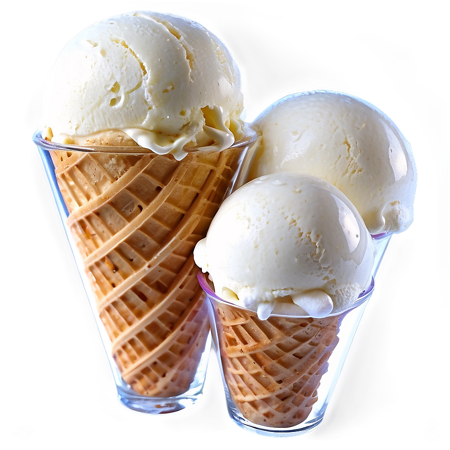 Ice Cream In Glass Png Hom72 PNG