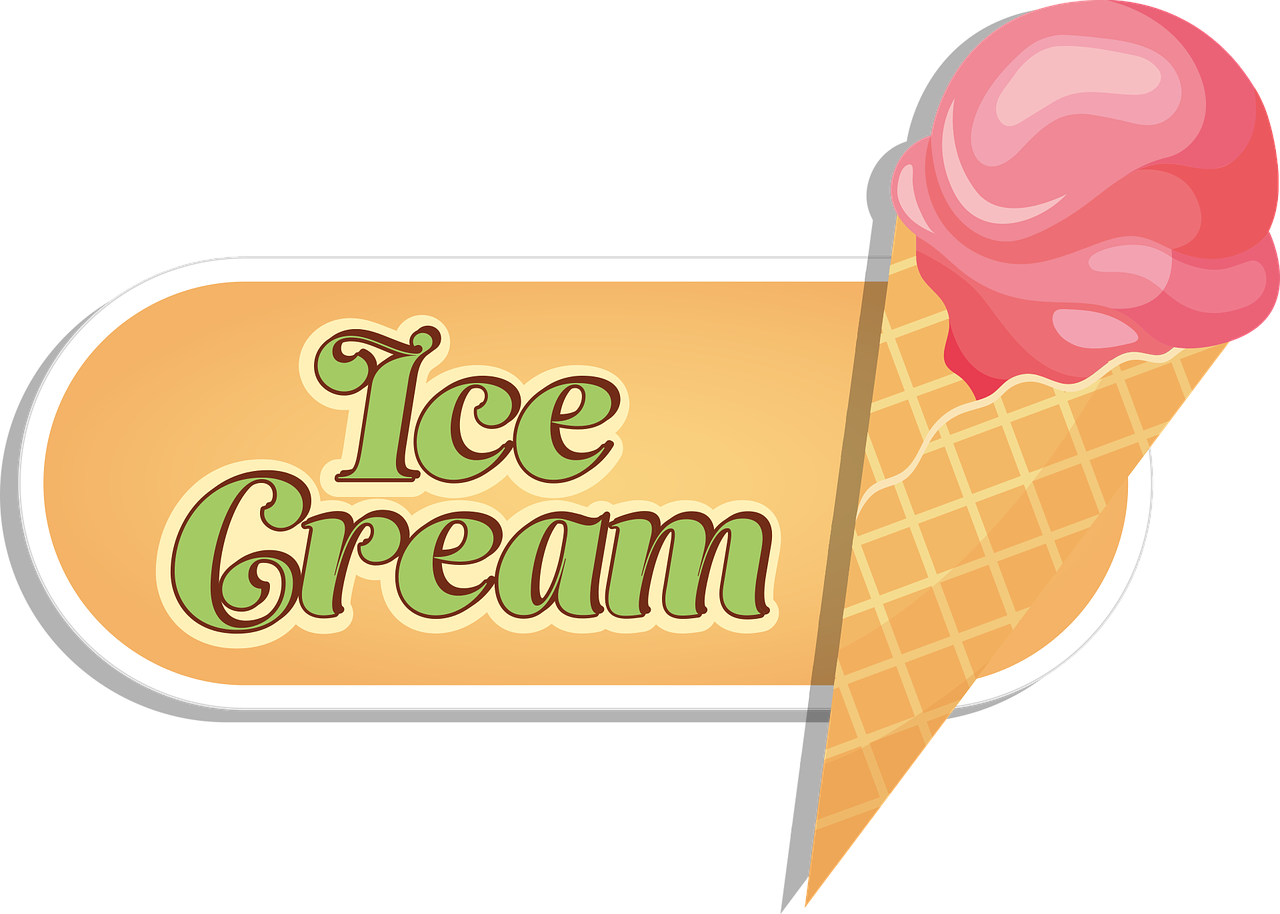 Ice Cream Logowith Cone PNG