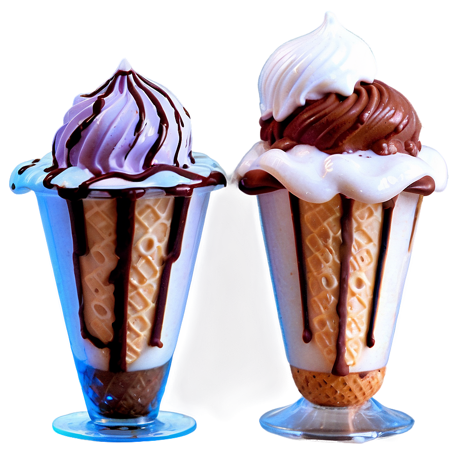 Ice Cream Sundae Png Qtg75 PNG