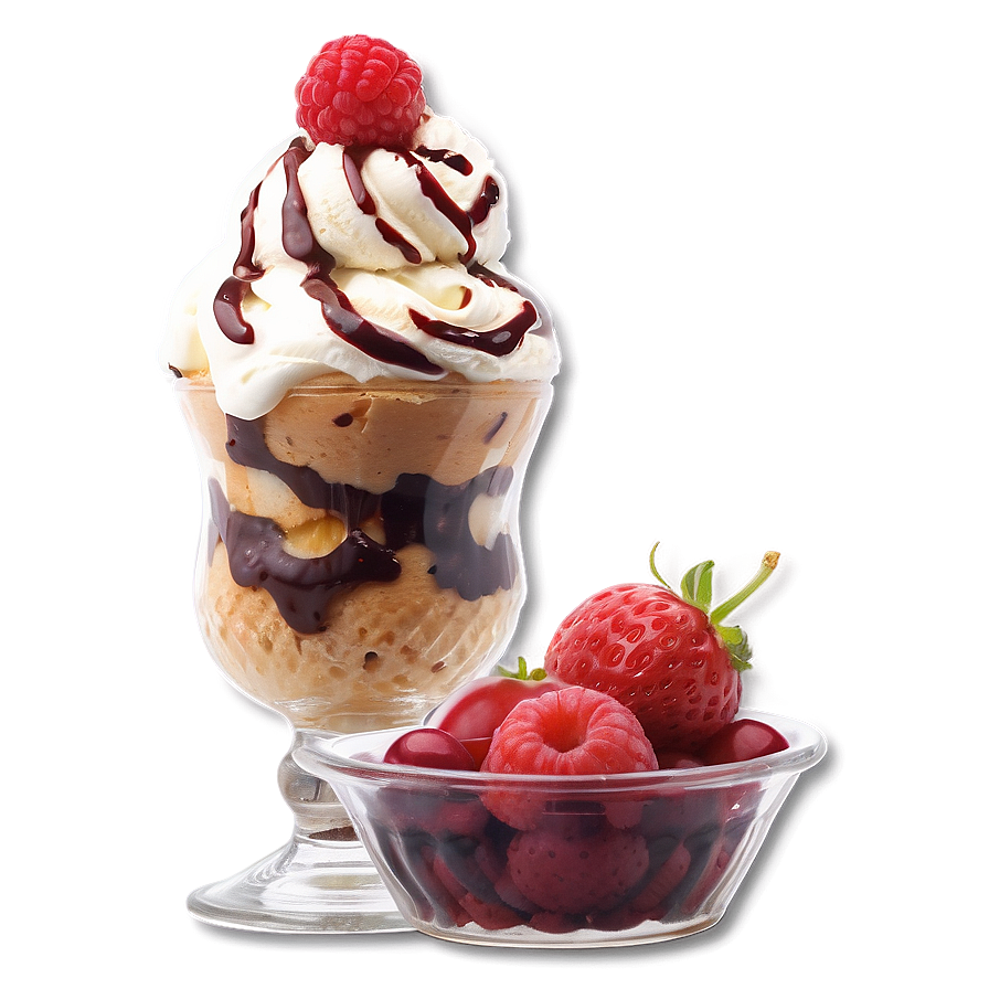 Ice Cream Sundae Png Rgo72 PNG