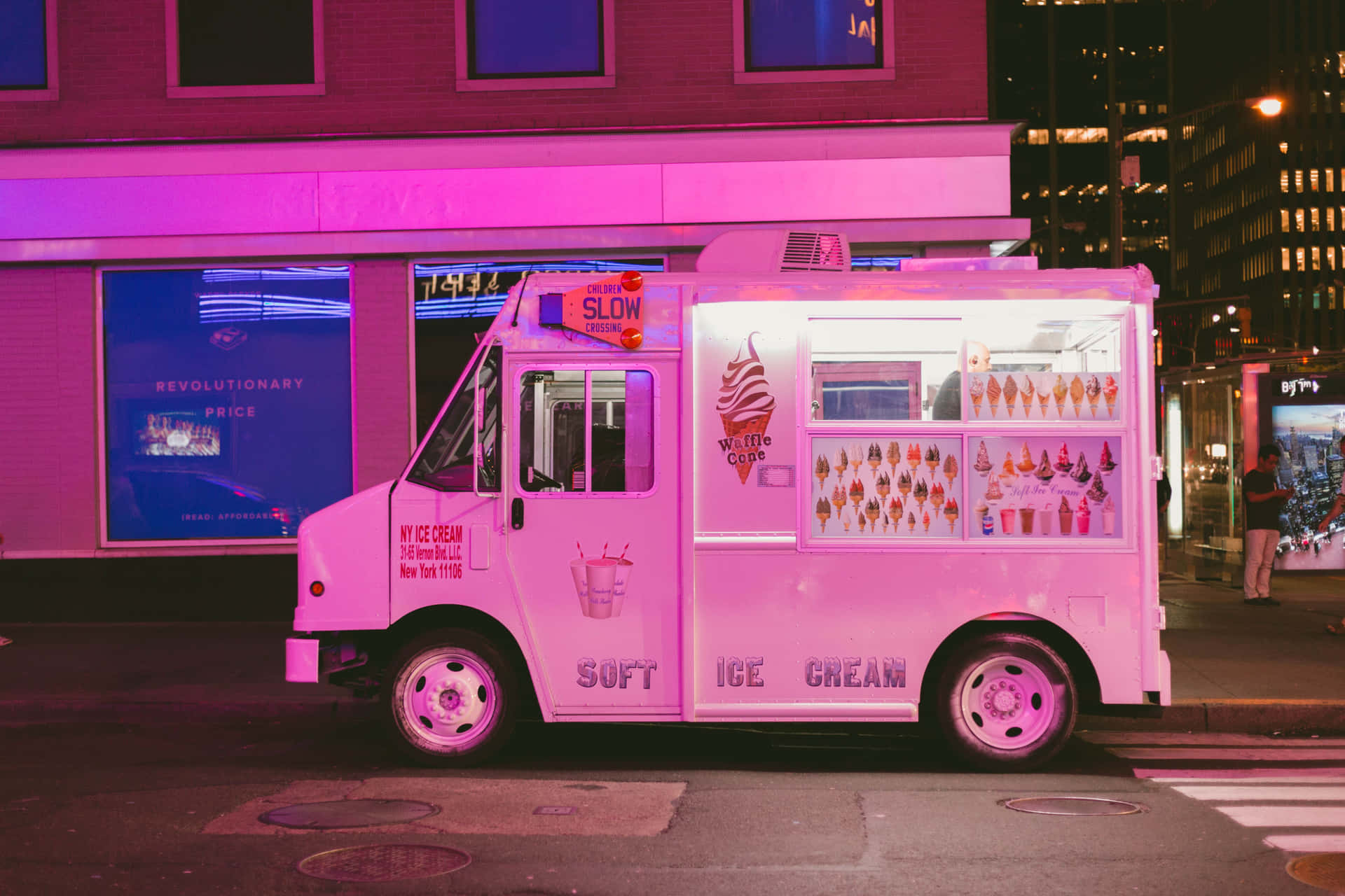Get your summer treats from an ice cream truck!