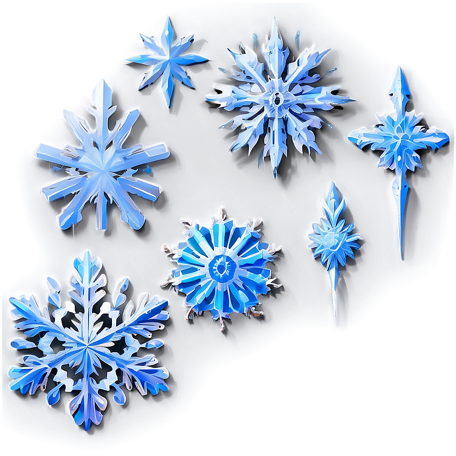 Ice Crystals Patterns Png Ahu75 PNG