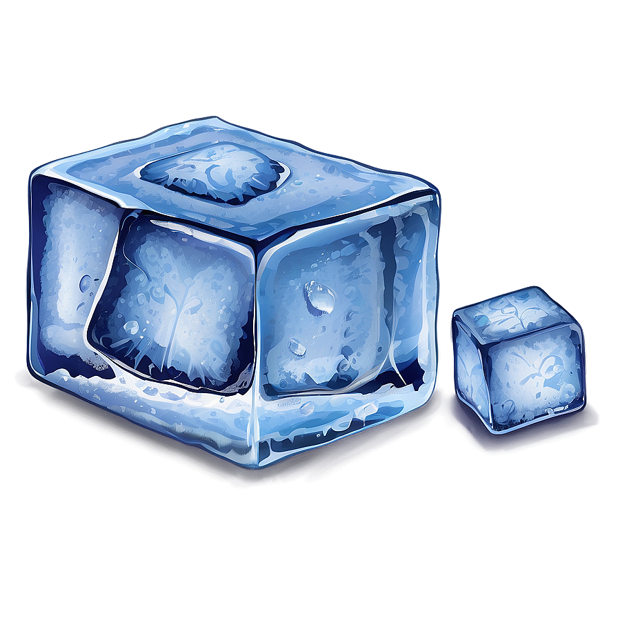 Ice Cube Art Png 15 PNG