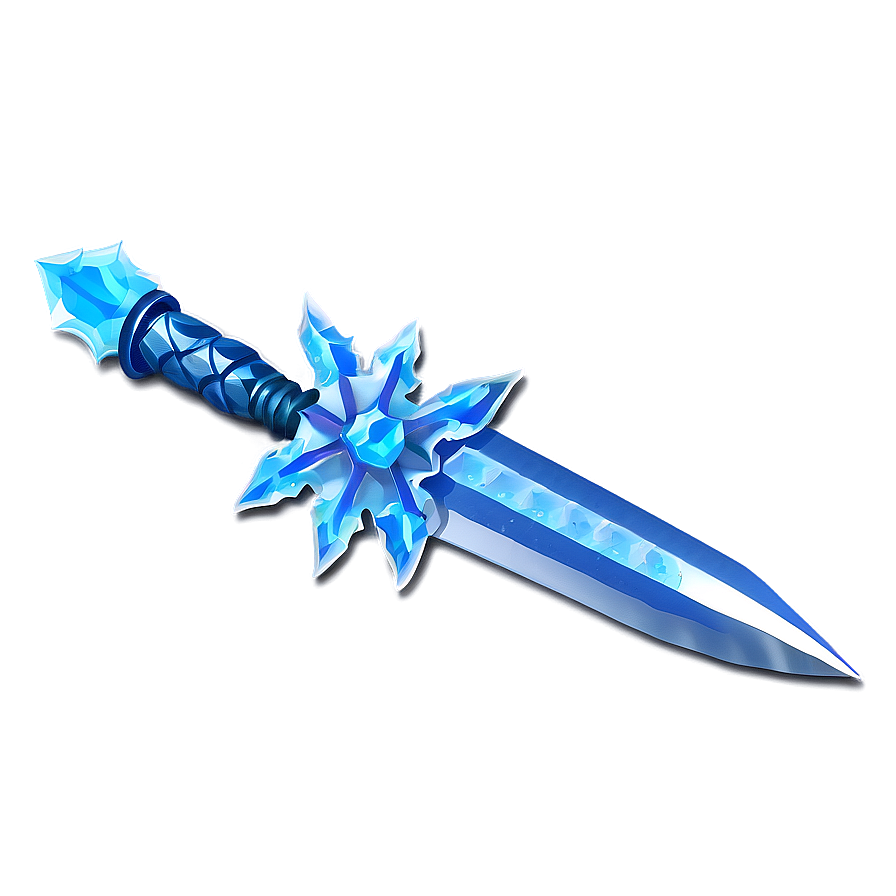 Ice Dagger Png 05252024 PNG