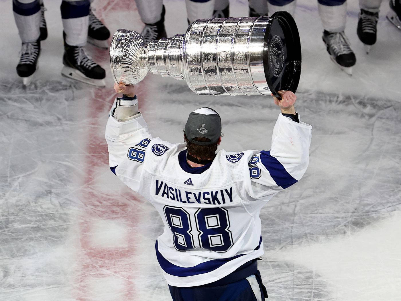 Ice Hockey Champion Trophy Andrei Vasilevskiy Wallpaper