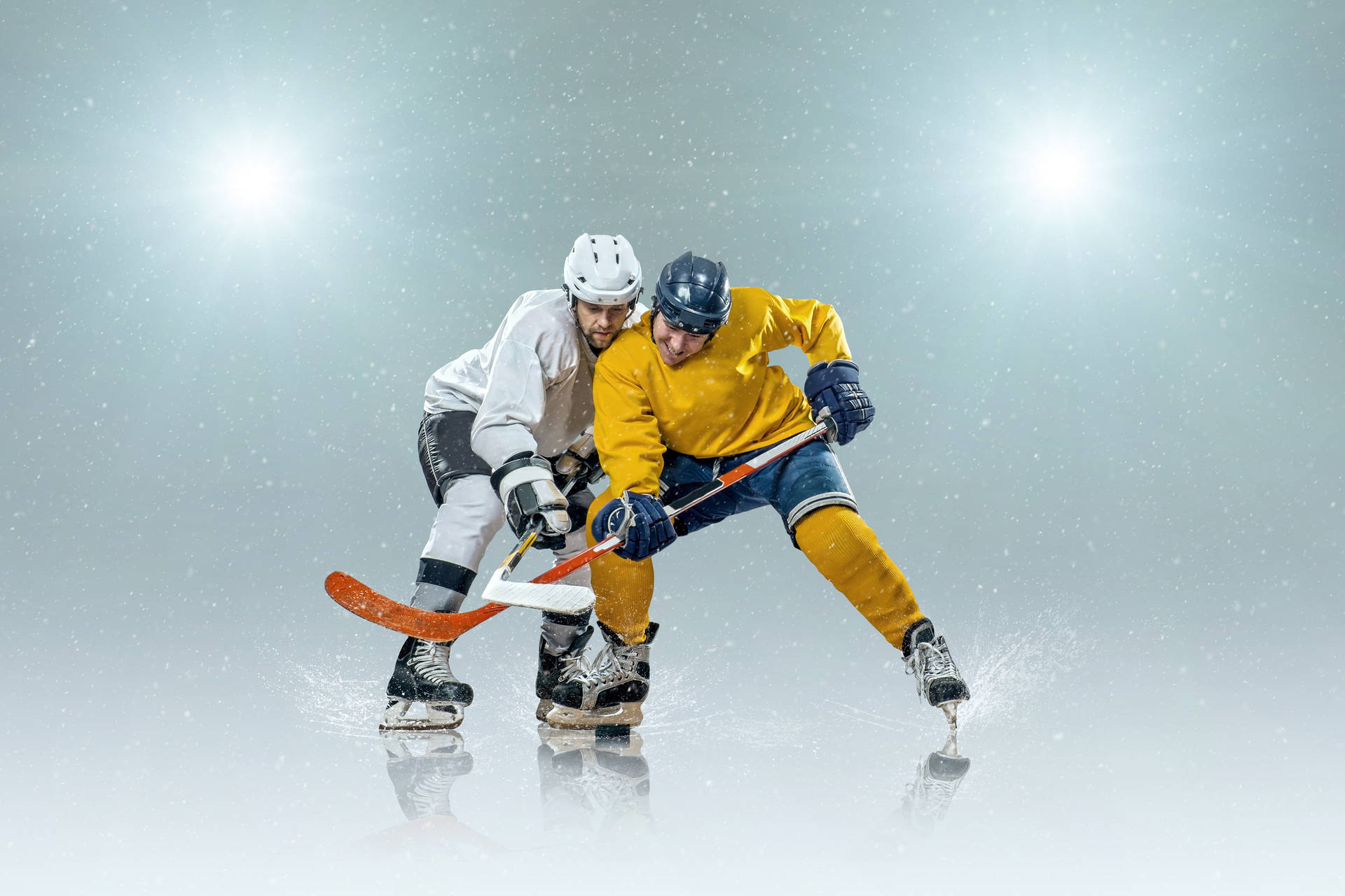 Ice Hockey Competitive Sports Wallpaper