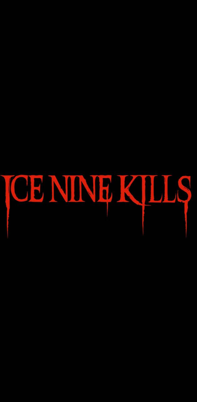 Icenine Kills Logo Auf Schwarzem Hintergrund. Wallpaper