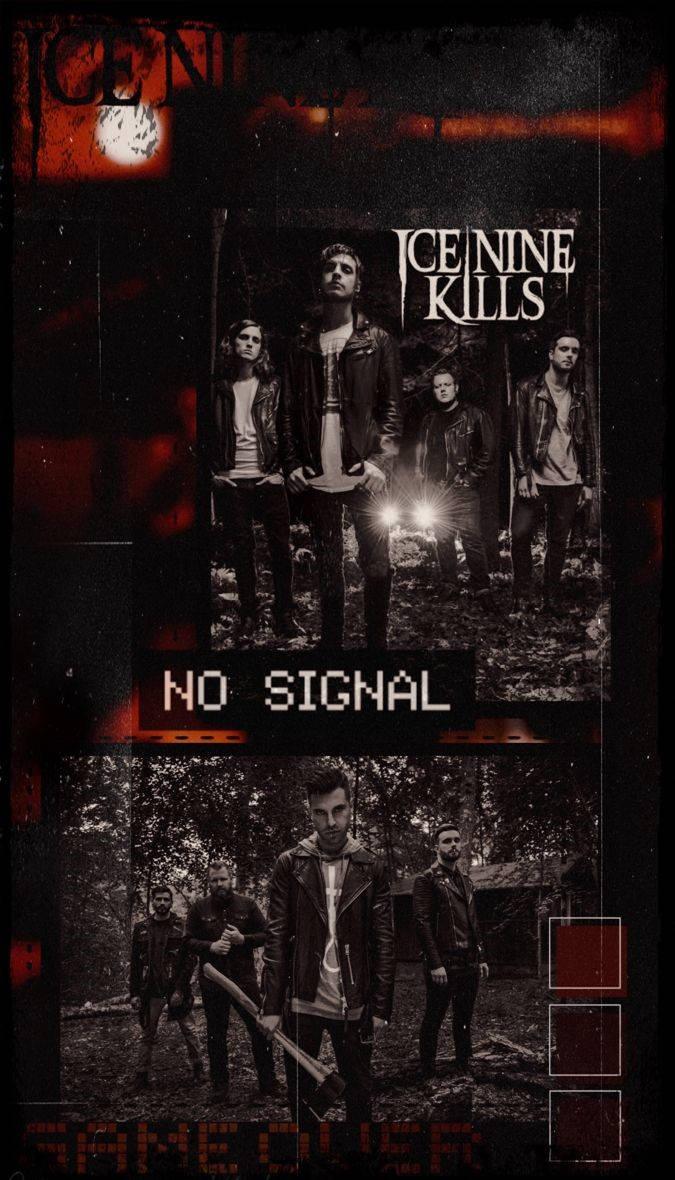 A Poster With The Words Johnny Kills No Signal Wallpaper