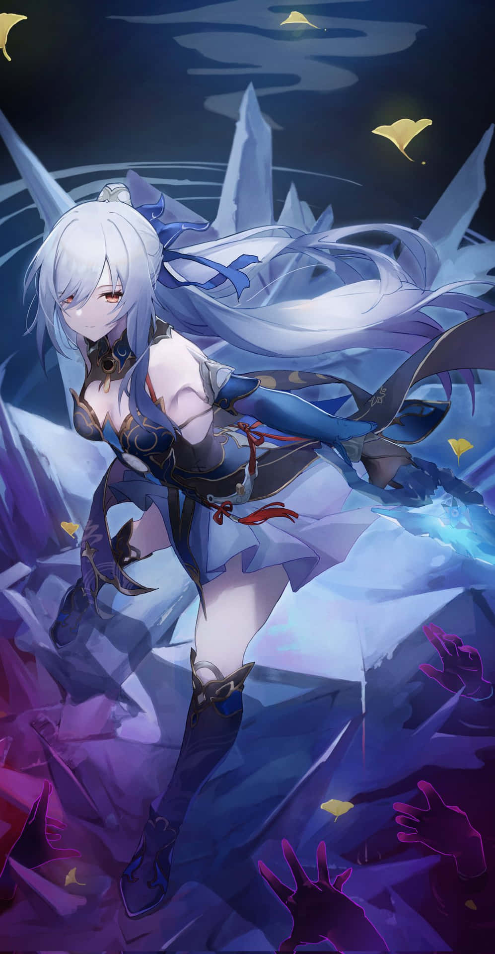 Ice_ Queen_ Anime_ Character Wallpaper